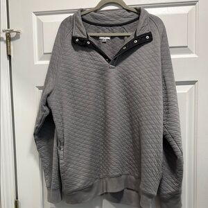 Goodfellow & Co Charcoal Quilted Pullover